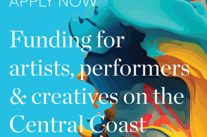 Bouddi Arts grants poster